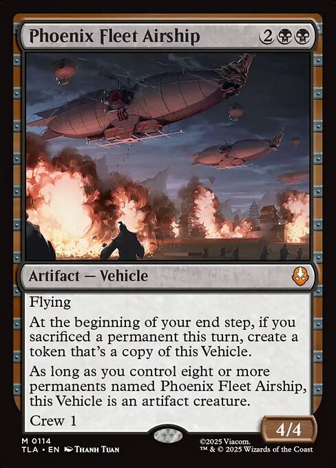 MTG Phoenix Fleet Airship TLA 114 Regular Nonfoil