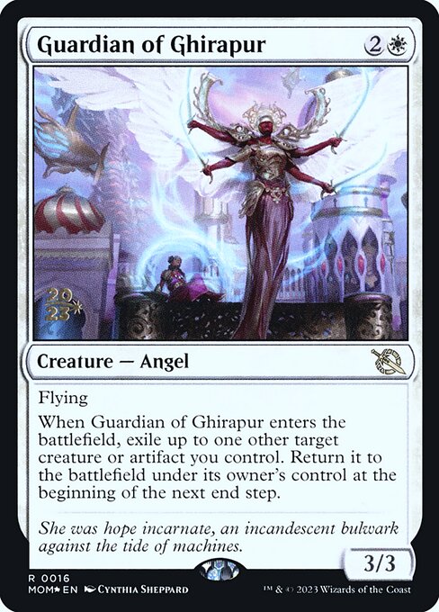 MTG Guardian of Ghirapur PMOM 016s Prerelease Foil