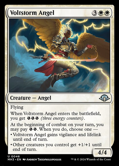 MTG Voltstorm Angel MH3 046 Regular Nonfoil