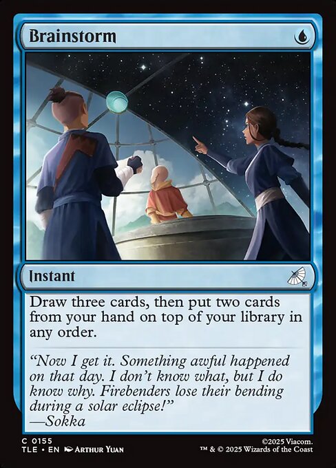 MTG Brainstorm [TLE 155] Foil