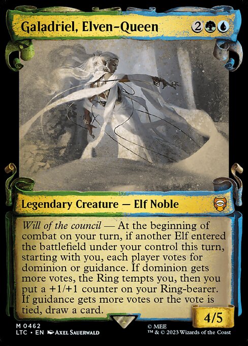 MTG Galadriel, Elven-Queen LTC 462 Alternate Art Foil