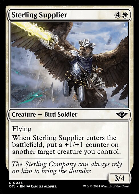 MTG Sterling Supplier OTJ 033 Regular Nonfoil