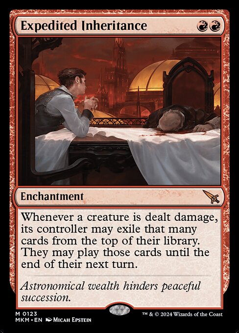 MTG Expedited Inheritance MKM 123 Regular Foil