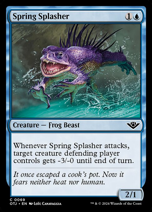 MTG Spring Splasher OTJ 069 Regular Nonfoil