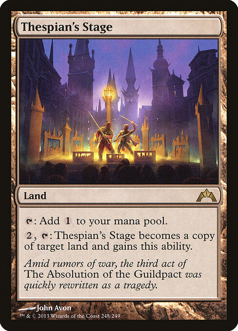 MTG Thespian's Stage GTC 248 Regular Nonfoil