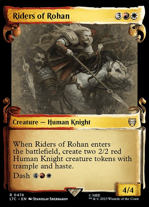 MTG Riders of Rohan LTC 474 Alternate Art Foil