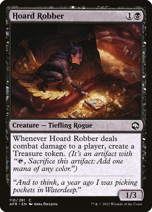 MTG Hoard Robber AFR 110 Regular Foil