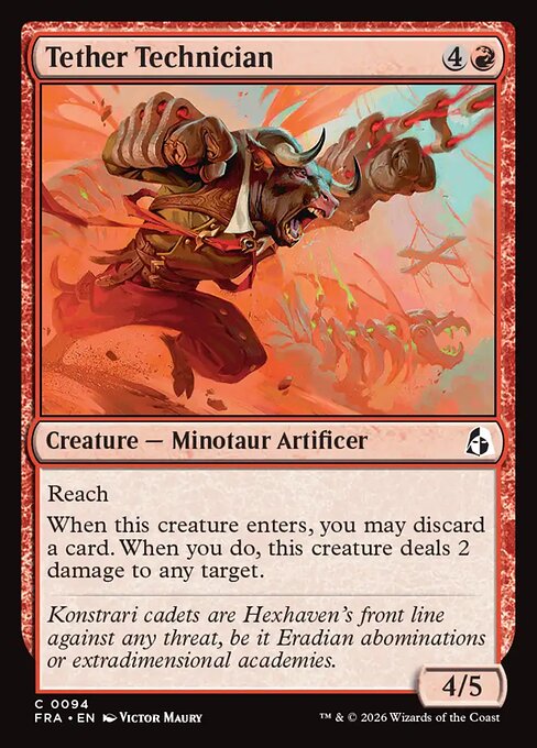 MTG Tether Technician FRA 094 Standard Foil front