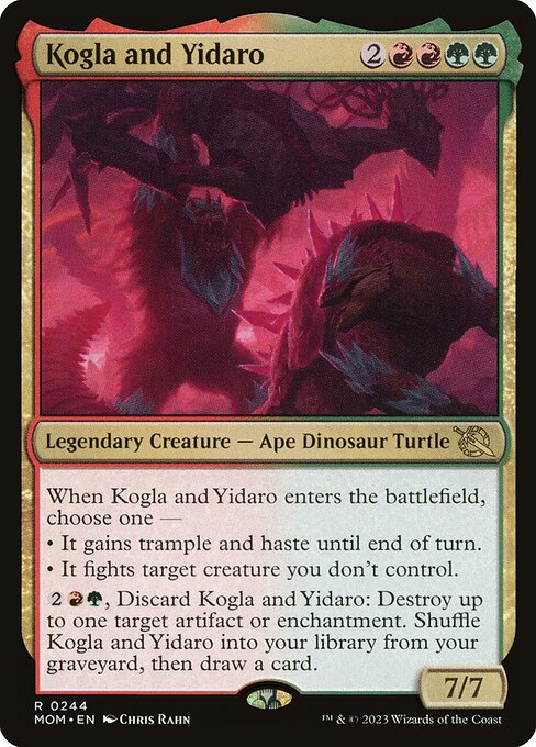 MTG Kogla and Yidaro MOM 244 Regular Nonfoil