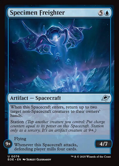 MTG Specimen Freighter EOE 076 Regular Nonfoil