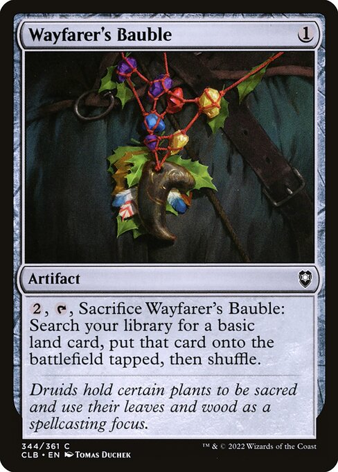 MTG Wayfarer's Bauble CLB 344 Regular Nonfoil
