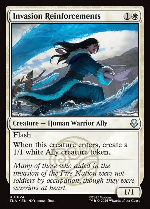 MTG Invasion Reinforcements TLA 024 Regular Nonfoil