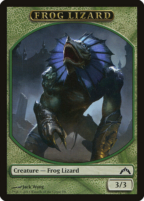 MTG Frog Lizard Token GTC 003 Token Nonfoil