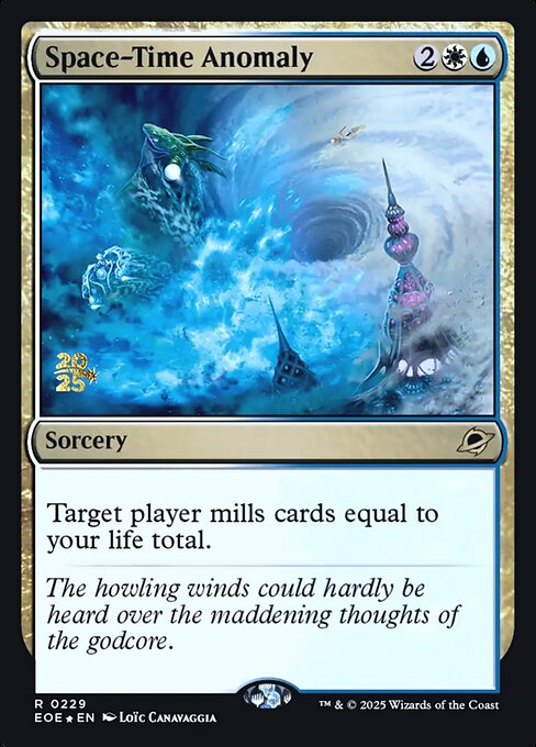 MTG Space-Time Anomaly PEOE 229s Prerelease Foil