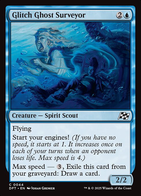 MTG Glitch Ghost Surveyor DFT 044 Regular Nonfoil
