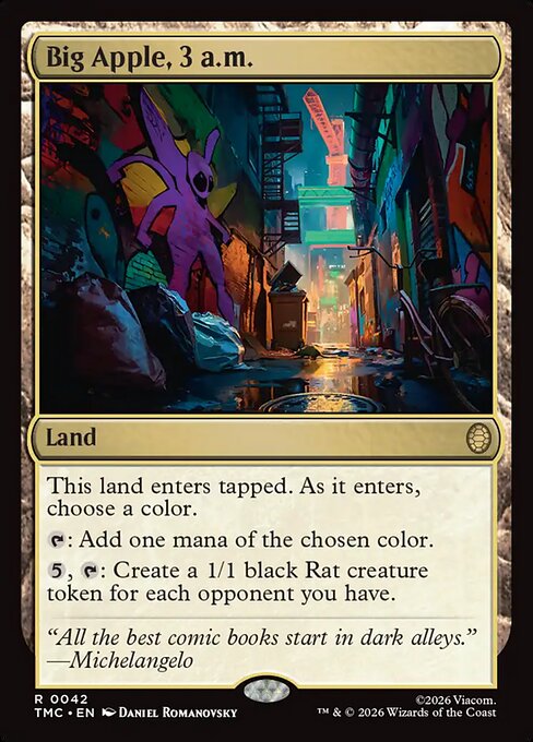 MTG Big Apple, 3 a.m. TMC 042 Regular Surge Foil