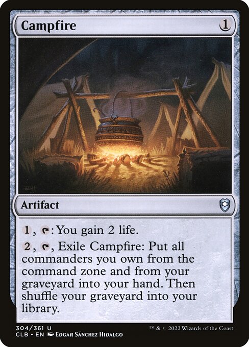 MTG Campfire CLB 304 Regular Foil