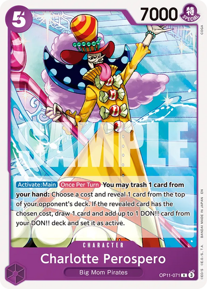 One Piece Card Game ST34 OP11-071 Charlotte perospero