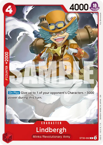 One Piece Card Game ST35-002 Lindbergh