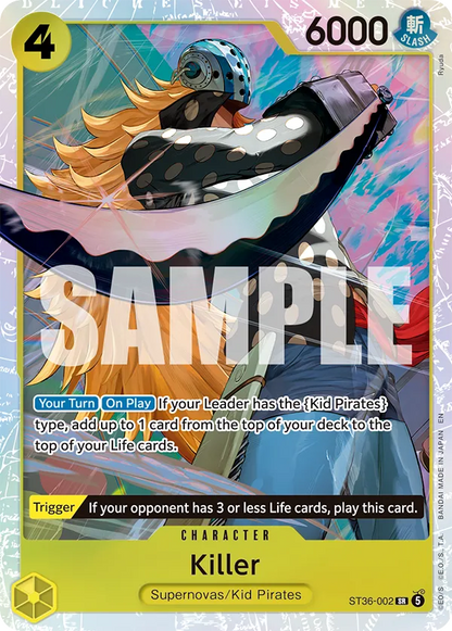 One PIece Card game ST36-002 Killer