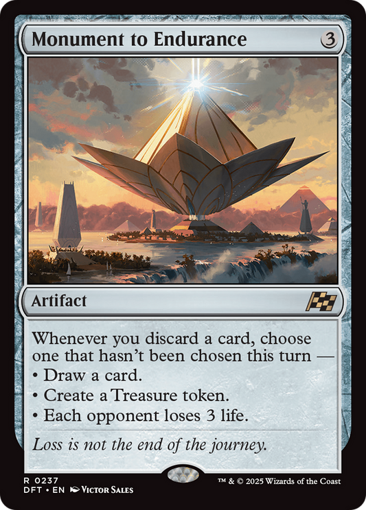 Foil Monument to Endurance [Aetherdrift]