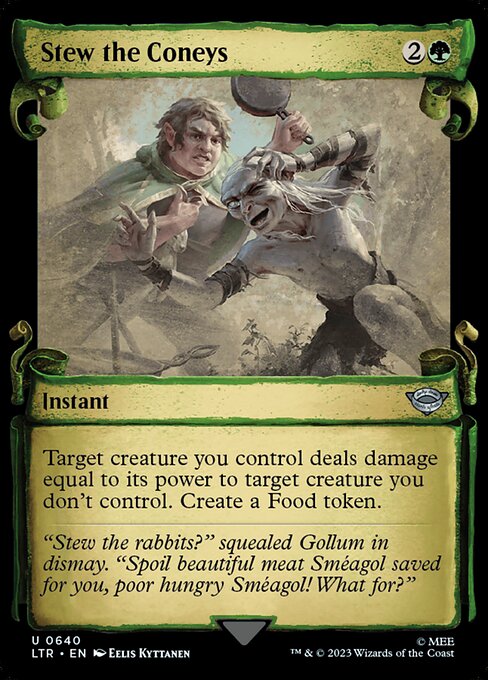 MTG Stew the Coneys LTR 640 Showcase Scrolls of Middle-earth Nonfoil