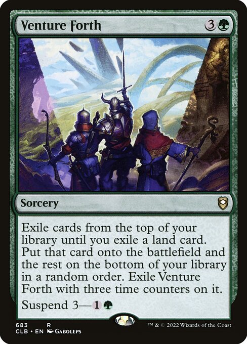 MTG Venture Forth CLB 683 Commander Deck Nonfoil