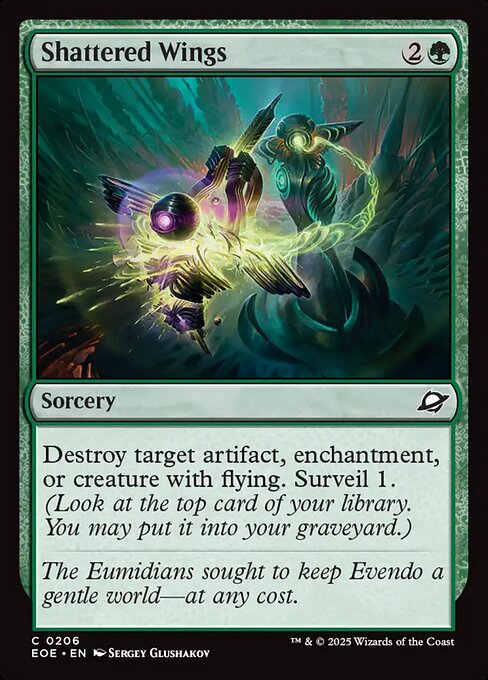 MTG Shattered Wings EOE 206 Regular Nonfoil