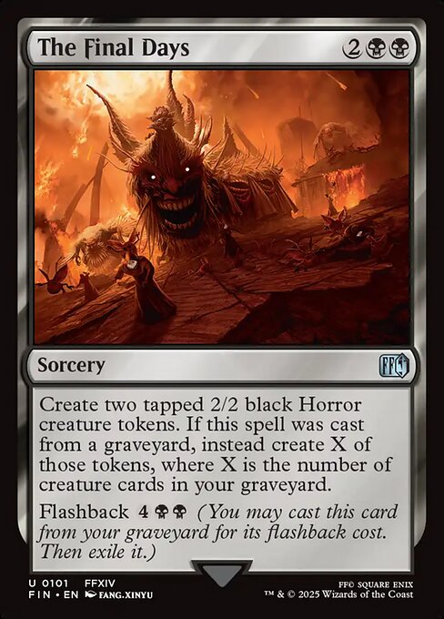 MTG The Final Days FIN 101 Regular Foil