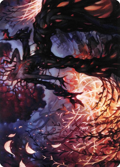 MTG Splendid Reclamation AVOW 055 Art Card Nonfoil front