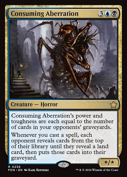 MTG Consuming Aberration FDN 238 Regular Nonfoil