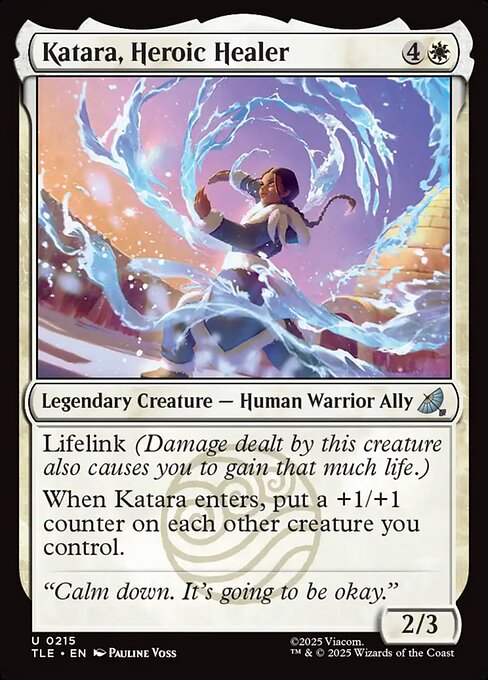 MTG Katara, Heroic Healer [TLE 215] Foil