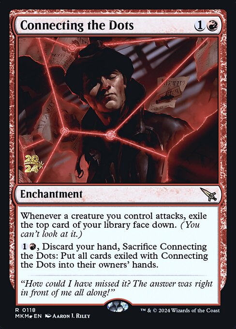 MTG Connecting the Dots PMKM 118s Prerelease Foil