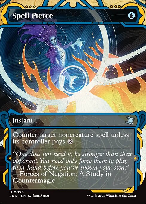 MTG Spell Pierce SOA 023 Mystical Archive Nonfoil