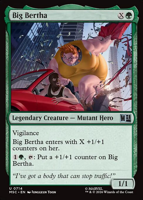 MTG Big Bertha MSC 714 Regular Foil