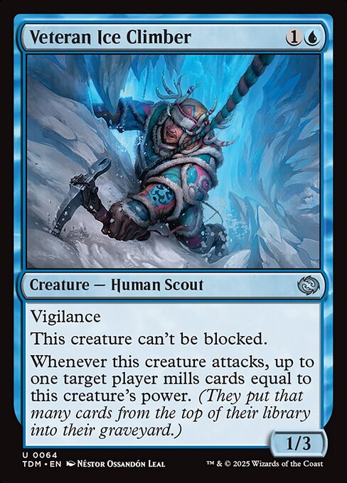 MTG Veteran Ice Climber TDM 064 Regular Foil