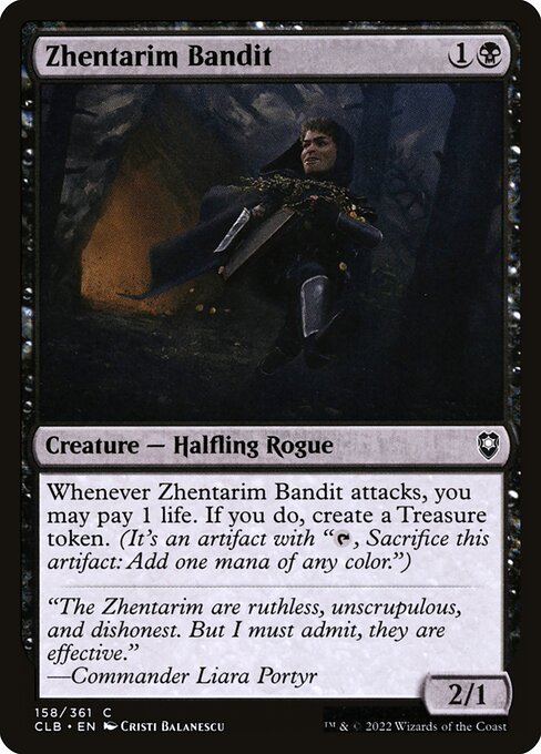 MTG Zhentarim Bandit CLB 158 Regular Nonfoil