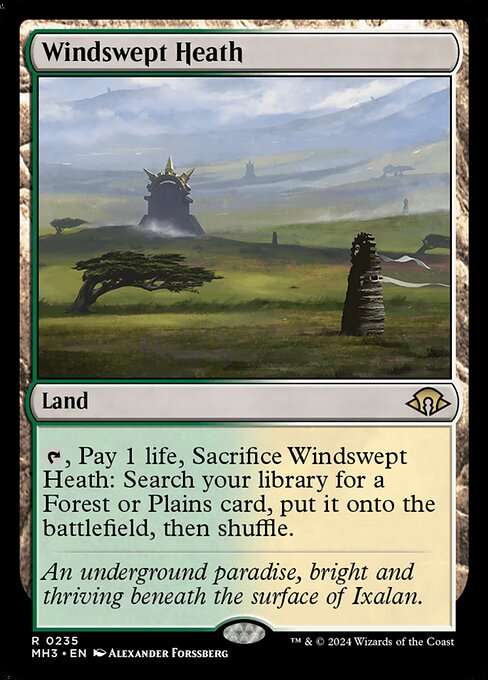 MTG Windswept Heath MH3 235 Regular Nonfoil