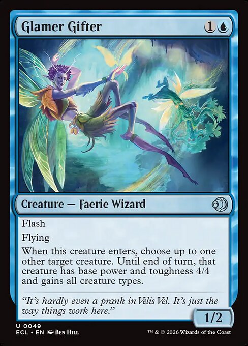 MTG Glamer Gifter ECL 049 Regular Nonfoil