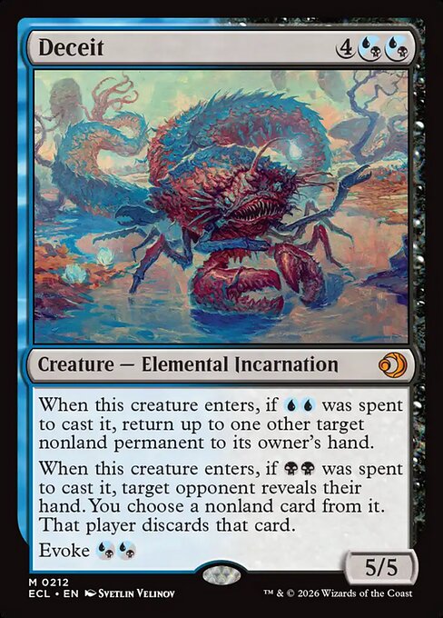 MTG Deceit ECL 212 Regular Nonfoil