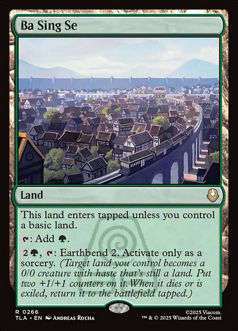 MTG Ba Sing Se TLA 266 Regular Nonfoil