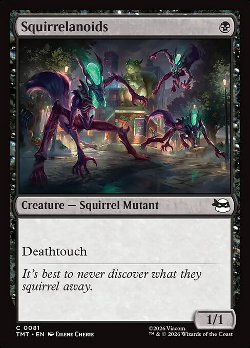 MTG Squirrelanoids TMT 081 Regular Foil