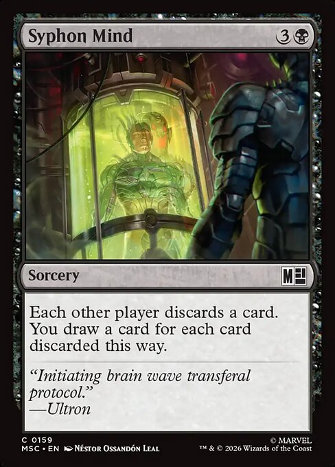 MTG Syphon Mind MSC 159 Regular Nonfoil