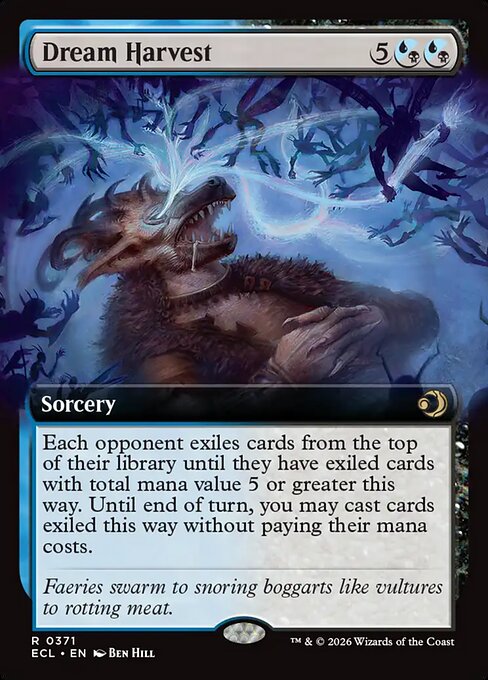 MTG Dream Harvest ECL 371 Extended Art Nonfoil