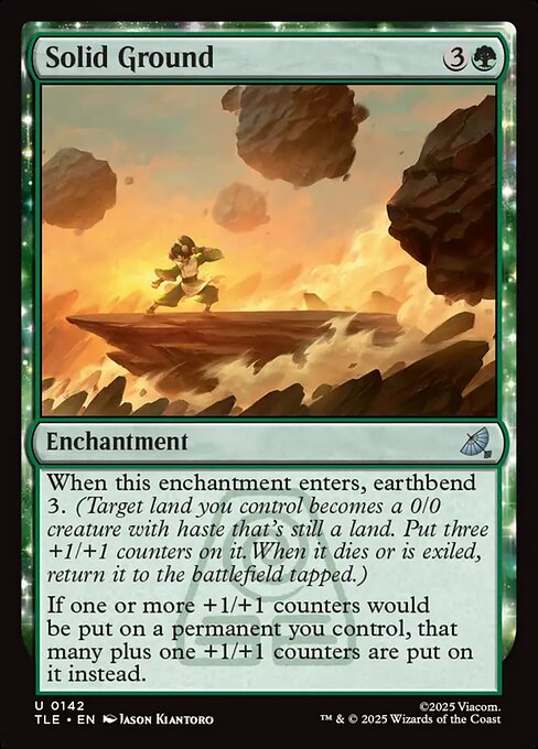 MTG Solid Ground [TLE 142] Nonfoil