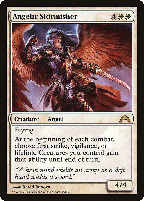 MTG Angelic Skirmisher GTC 003 Regular Nonfoil