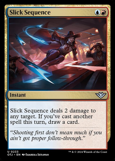 MTG Slick Sequence OTJ 233 Regular Foil