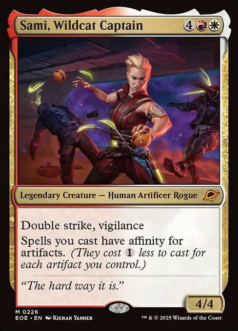 MTG Sami, Wildcat Captain EOE 226 Regular Nonfoil