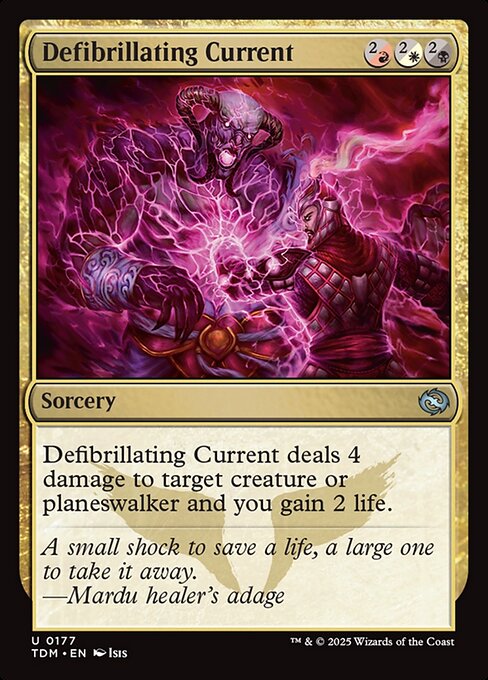 MTG Defibrillating Current TDM 177 Regular Nonfoil