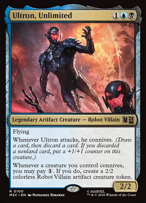 MTG Ultron, Unlimited MSC 100 Regular Nonfoil
